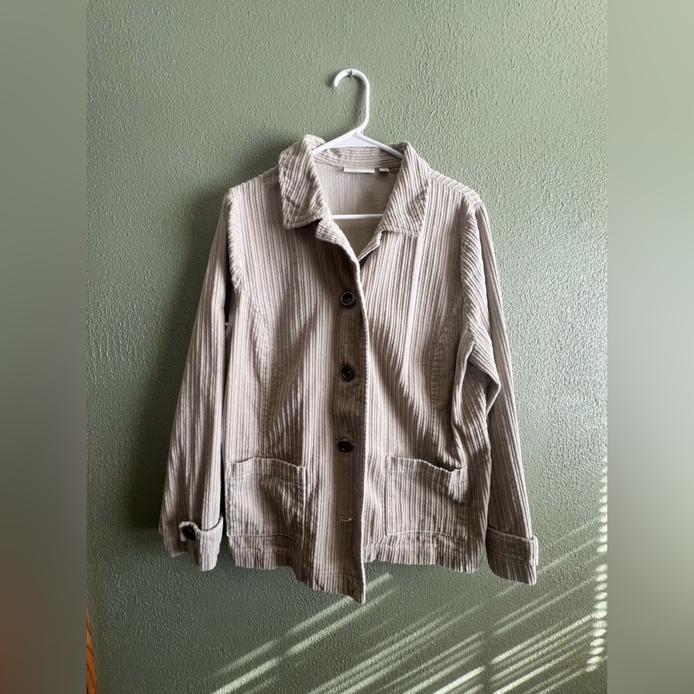 Studio Works Retro Vintage Sz L Corduroy Cotton Jacket